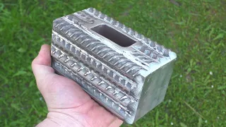 A brilliant idea made from scraps of rebar! THOR's hammer with your own hands!