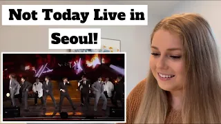 First Time Reaction to “Not Today” Live at Love Yourself Speak Yourself in Seoul