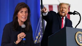 ‘It’s quite contradictory’: Nikki Haley’s ‘flip flop’ on support for Donald Trump