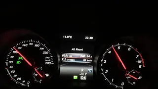 2017 Mercedes-Benz A180 W176 122hp 0-100 km/h Acceleration