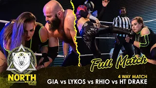 Kid Lykos vs. Gia Adams vs. HT Drake vs. Rhio | FULL MATCH