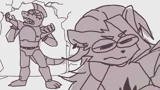 Roxy having a mental breakdown || Security Breach Animation ||