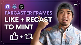 How to build a Farcaster Frame - Like and recast to mint NFT