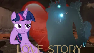 Twilight sparkle и Titan cameraman love story