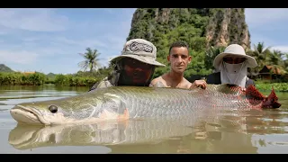 From Holland to Thailand hunting arapaima.