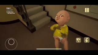 I played the baby in yellow