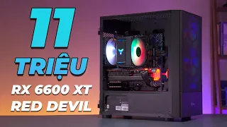 Gaming PC 'SIÊU CẤP'' với RX6600XT Red Devil chỉ 11 triệu chiến mọi Game? // Duy Viu