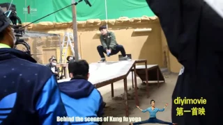 Behind the scenes of Kung fu yoga