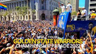 Exploring the 2022 Golden State Warriors NBA Championship Parade in San Francisco, CA USA #warriors