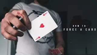 EASILY FORCE ANY CARD!! Simple Way to Force Playing Cards