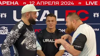 Дацик VS Емельяненко: ПЕРВАЯ БИТВА ВЗГЛЯДОВ ПЕРЕД РЕВАНШЕМ / Никулин VS Харун