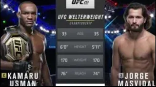 UFC 251 - Jorge Masvidal vs Kamaru Usman 2 - Full Fight