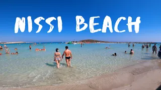 Nissi Beach Ayia Napa island Cyprus 4k
