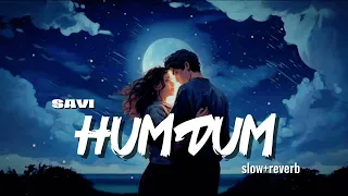 Humdum Song|Savi|slow and reverb|Vishal Mishra|New Bollywood Song 2024|M.S LOFizz|#latest#lofi#trend