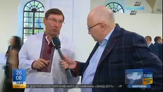 Юрій Луценко розповів Матвію Ганапольському чому Україна може навчатися у діаспори