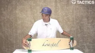 Koastal Classic 44 Inch Complete Longboard Review - Tactics.com