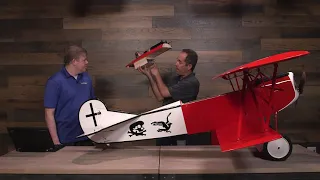 Tech Talk: Hangar 9 Fokker D.VII 30-60cc ARF 87"