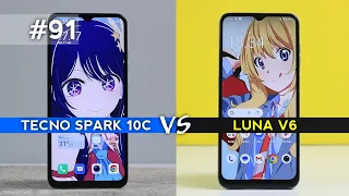 TECNO SPARK 10C VS LUNA V6 - Siapa yang terbaik ?