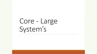 Nortel - Core  Large Systems - Meridian