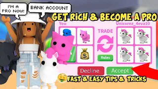 How to Become RICH In Adopt Me FAST & EASY!!! | SunsetSafari