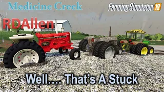 Well, That's a Stuck! | E31 Medicine Creek | Farming Simulator 19