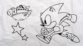 A Hand Drawn Remake of Sonic 2 8-bit