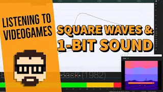 What is One-Bit Sound? Square waves & Pulse Waves (Listening to Videogames) | Simon Hutchinson