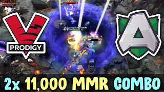 Alliance vs VP.P — 11,000 MMR Invoker mid