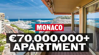 Living in a €70+ million apartment in Monaco — Monte-Carlo | Residence Le Panorama in Port Hercule