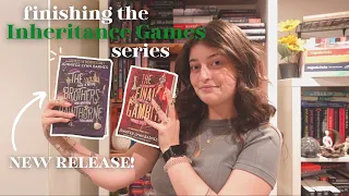 reading the brothers hawthorne (new release!) & the final gambit 📚✨🗝️ | spoiler free reading vlog