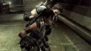 Resident Evil 5 PS4 - Chapter 6-1: Gatling Gun Majini Bossfight Tanker Keycard A Acquired Gameplay