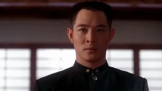 Jet Li vs Japanese School Fist of Legend