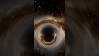 This is called Gravitational Lensing. #blackhole