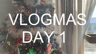 Vlogmas Day 1 2021 - Christmas Decor Shopping