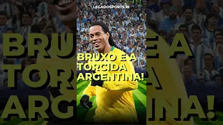 O DIA QUE A TORCIDA ARGENTINA APLAUDIU RONALDINHO GAUCHO. #futbol #viral #shorts