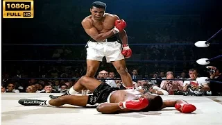 Cassius Clay (Muhammed Ali) vs.Sonny Liston (2nd meeting) - 1965(HD)