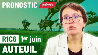 Pronostic PMU Quinté Flash à Auteuil, R1C6 du 1er juin 2024