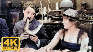 Charlie Chaplin - The Count (1916) Colourised, Remastered 4K 60FPS