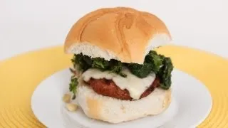 Sausage & Broccoli Rabe Burgers Recipe - Laura Vitale - Laura in the Kitchen Episode 608