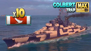 Cruiser Colbert: Once in a lifetime game - World of Warships