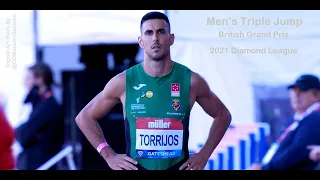 Men's Triple Jump.  British Grand Prix. Diamond League. Gateshead International Stadium, UK, 7/13/21