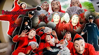 PARKOUR MONEY HEIST Escape POLICE Action Story 2 ( bella ciao remix ) 1 hour