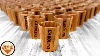 Pallet Wood Shot Glasses (100 of them!)