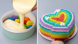 Quick and Easy Colorful Cake Recipes to Impress Your Friends | So Yummy Cake Ideas