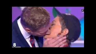 TPMP  Matthieu Delormeau embrasse à pleine bouche Isabelle Morini-Bosc