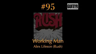 Guitar World's top 100 solos - #94 Working Man Cover (Alex Lifeson) with Tab