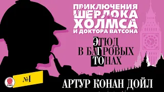 АРТУР КОНАН ДОЙЛ «ЭТЮД В БАГРОВЫХ ТОНАХ». Аудиокнига. Читает Максим Пинскер