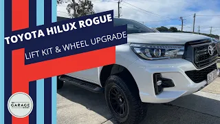 Toyota Hilux Rogue Outback Armour Lift Kit Upgrade & New Wheels