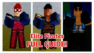 Elite Pirates/Bosses + Spawn Locations Full Guide | Roblox Blox Fruits