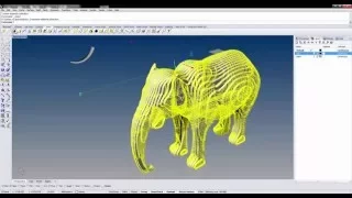 Cross section method in Rhinoceros